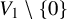 upper V 1 divided by StartSet 0 EndSet