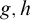 g comma h