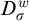 upper D Subscript sigma Superscript w