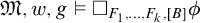 German upper M comma w comma g true white medium square Subscript upper F 1 comma midline horizontal ellipsis comma upper F Sub Subscript k Subscript comma upper B Baseline phi