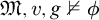 German upper M comma v comma g not true phi