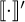 Double brackets open and close, dot inside, prime symbol outside.
