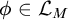 phi element of upper L Subscript upper M
