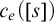 c Subscript e Baseline left parenthesis s right parenthesis