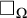 white medium square Subscript upper Omega Baseline