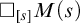white medium square Subscript s Baseline upper M left parenthesis s right parenthesis