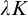 lamda upper K