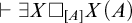 right tack there exists upper X white medium square Subscript upper A Baseline upper X left parenthesis upper A right parenthesis