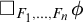 white medium square Subscript upper F 1 comma midline horizontal ellipsis comma upper F Sub Subscript n Subscript Baseline phi