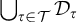 backslash leftcup Underscript tau element of script upper T Endscripts upper D Subscript tau