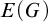 upper E left parenthesis upper G right parenthesis