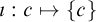 iota colon c right arrow from bar StartSet c EndSet