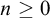 n greater than or equals 0