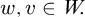w comma v element of upper W period