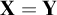 bold upper X equals bold upper Y
