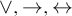 or comma right arrow comma left right arrow
