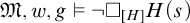 German upper M comma w comma g true not white medium square Subscript upper H Baseline upper H left parenthesis s right parenthesis