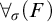 for all Subscript sigma Baseline left parenthesis upper F right parenthesis