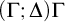 left parenthesis upper Gamma semicolon upper Delta right parenthesis upper Gamma