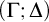 left parenthesis upper Gamma semicolon upper Delta right parenthesis
