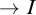 right arrow upper I