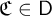 German upper C element of sans serif upper D