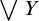 backslash leftvee upper Y