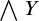 backslash leftwedge upper Y