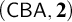 left parenthesis upper C upper B upper A comma bold 2 right parenthesis