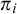 pi Subscript i