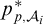 p Subscript p comma backslash cal upper A Sub Subscript i Subscript Superscript asterisk
