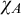 chi Subscript upper A