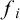 f Subscript i