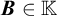 upper B element of double struck upper K