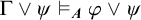 Gamma or psi yields sub A phi or psi