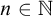 n element of double struck upper N
