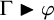 upper Gamma black right pointing triangle phi
