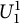 upper U 1 Superscript 1