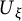 upper U Subscript xi