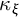 kappa Subscript xi