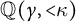 double struck upper Q left parenthesis gamma comma less than kappa right parenthesis