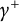 gamma Superscript plus