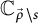 upper C Subscript ⃑ rho backslash hspace 1.1 p t divided by s