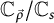 upper C Subscript ⃑ rho Baseline divided by upper C Subscript s