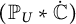 left parenthesis upper P Subscript upper U Baseline asterisk ̇ double struck upper C right parenthesis