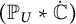 left parenthesis upper P Subscript upper U Baseline asterisk ̇ double struck upper C right parenthesis