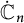 ̇ double struck upper C Subscript n