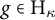 g element of upper H Subscript kappa