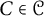 upper C element of script upper C