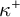 kappa Superscript plus